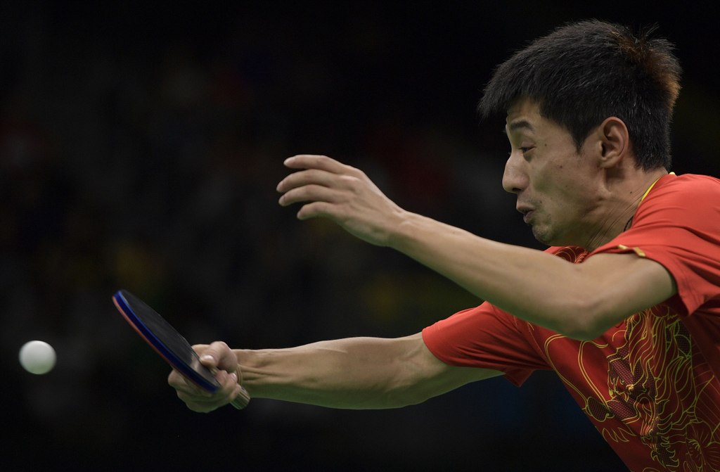 法国队鏖战葡萄牙队，张继科扛起全队